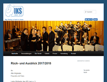 Tablet Screenshot of iks-jazz.de